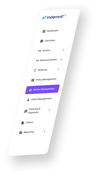 angled navigation tab