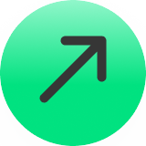 Arrow button green image