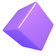 blue geometrical shape